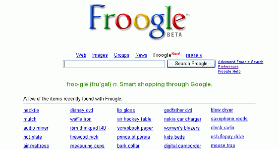 Froogle Logo